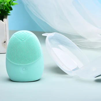 

Electric Silicone Face Cleansing Brush Massage Cleaner Cleaning Pores Firming Skin Multi-functional Face Washing Brush