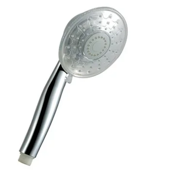 

7 Color Changing LED Spa Shower Head Temperature Control Bathroom High Pressure Water Saving Hand Shower Head