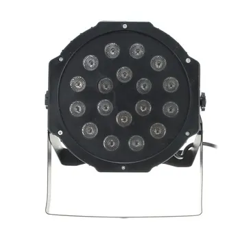 

18 LED Par Lights for Stage Colorful 18 Bead Plastic Lights KTV Bars Voice Control Light Dj Decorative Lamp
