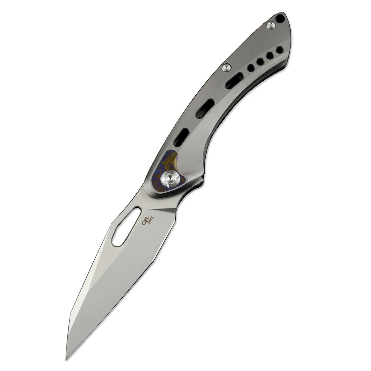 Охотничьи ножи CH MARSHAL S35VN Blade Flipper TC4 с титановой ручкой складной карманный нож для