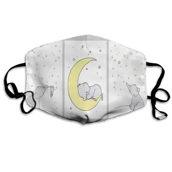 

Cute Elephant And Little Duck Special Dust Mouth Mask Reusable Anti-Dust Face Mask Adjustable Earloop Skin Protection