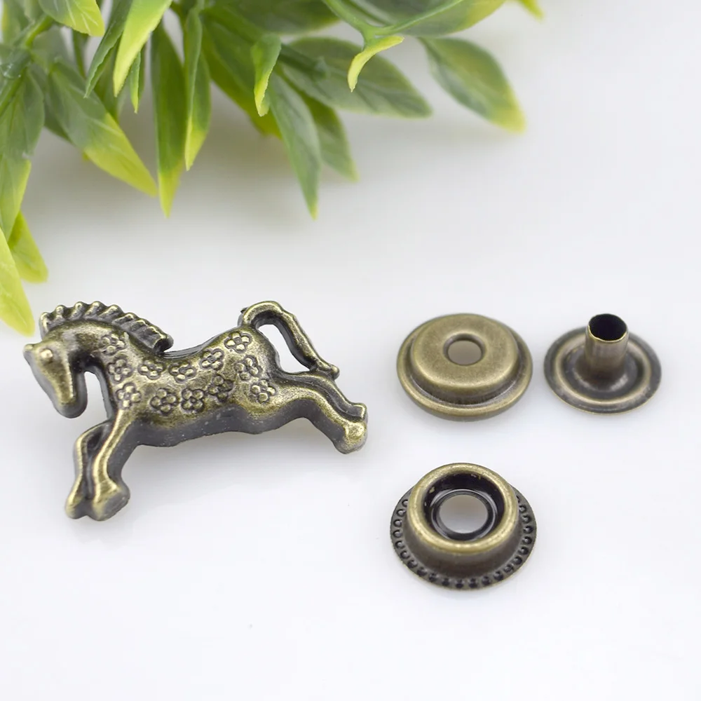 10 комплектов искусственная кожа Meetee аксессуары для одежды 201 #|snap fastener|button snap