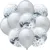 10pcs/lot Glitter Confetti Latex Balloons Romantic Wedding Decoration Baby Shower Birthday Party Decor Clear Air Balloons 13