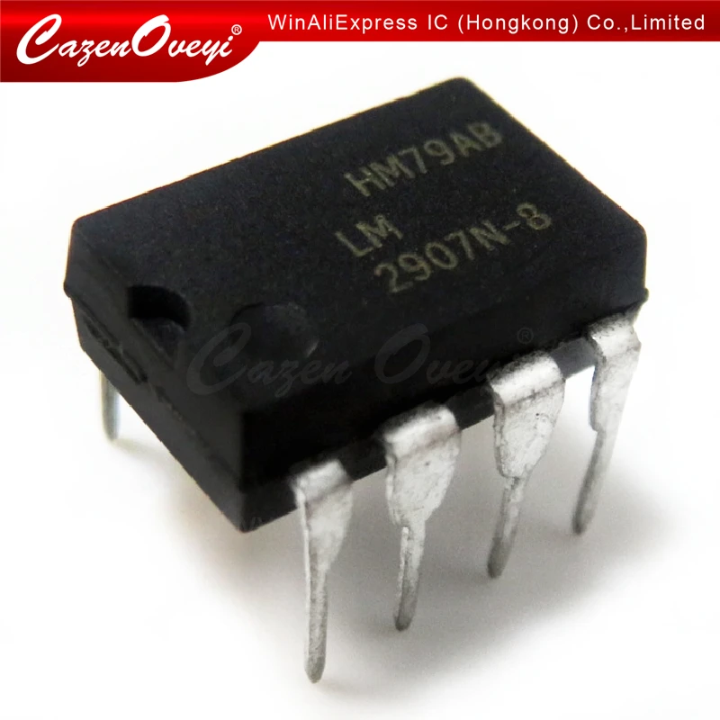 5pcs/lot Lm2907n8 Lm2907 Dip8 In Stock Integrated Circuits AliExpress