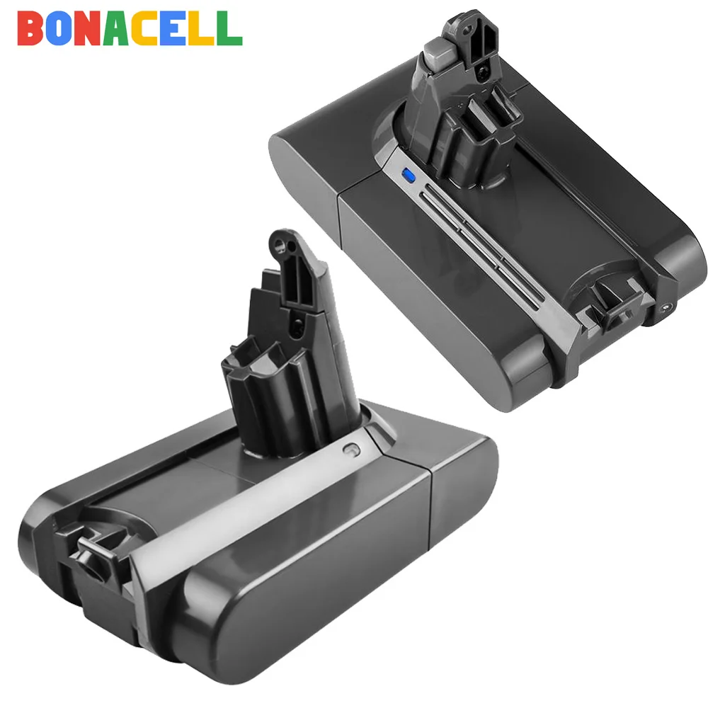 Bonacell 1PK 21,6 V 2200 мА-ч для Dyson Батарея V6 DC58 Li-Ion DC59 DC61 DC62 DC74 SV09 SV07 SV03 965874-02 пылесос Батарея