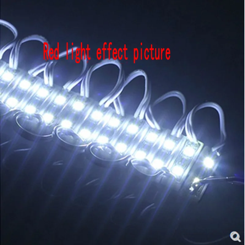 20pcs Small Size LED Modules DC 12V 2835 SMD 2 LEDs Backlight Waterproof IP65 LED Sign Lighting Red Green Blue Yellow White