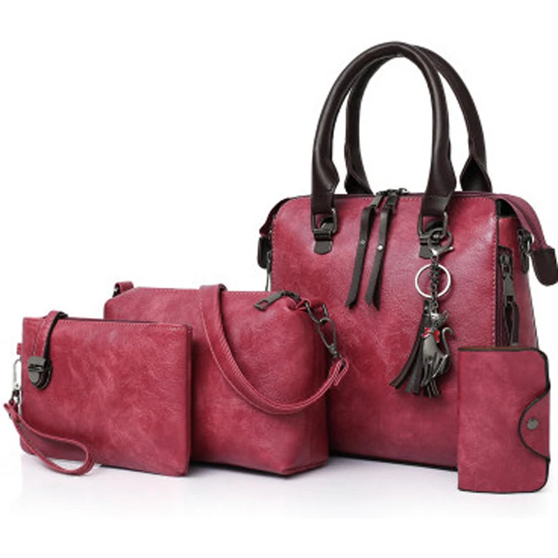 

Large-Capacity Single Shoulder Diagonal Cross Bag Fashion Exquisite Tassel Ms. Ladle Shoulder Diagonal Cross Mother-in-law Bags