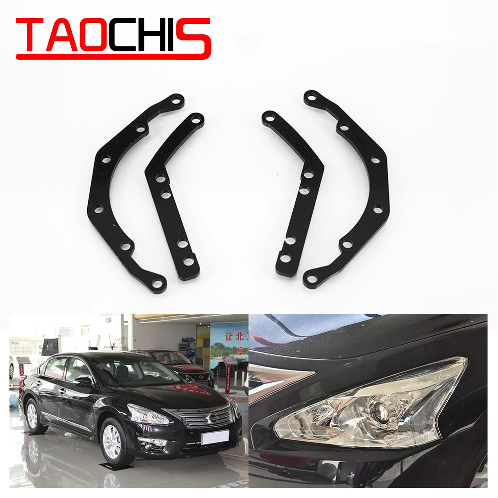 

TAOCHIS Car Styling Frame Adapter Head light Bracket Holder for Nissan TEANA Hella 3R G5 5 Bi Xenon Projector Lens