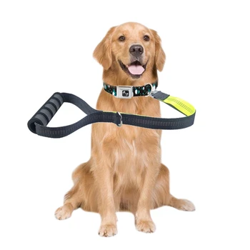 

ошейник для собак Dog Collar Durable Creative Short Pet Leash Reflective Belt Running Pet Leash Dog Leash