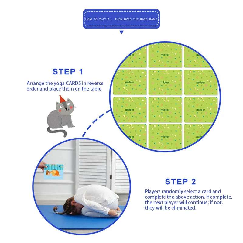 Семейная Игра для йоги, познавательные карты для йоги, Детские фитнес для родителей и детей, интерактивные Обучающие игровые карточки с буквами для мамы и дочки