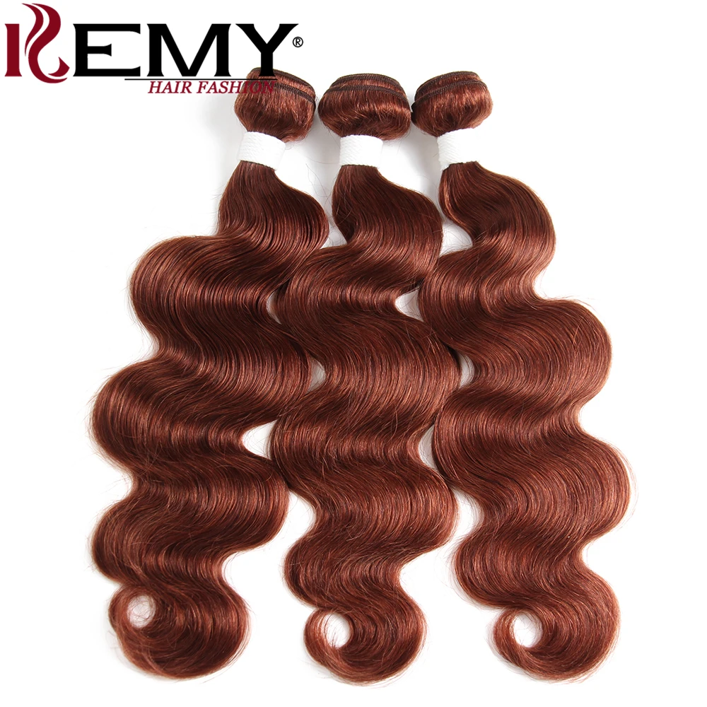 Blond Brown Red Color Human Hair Bundles 1PC Brazilian Body Wave Human Hair Extension 8-26 Inch Non-Remy Hair Weave Bundles KEMY Blond Brown Red Color Human Hair Bundles 1PC Brazilian Body Wave Human Hair Extension 8-26 Inch Non-Remy Hair Weave Bundles KEMY