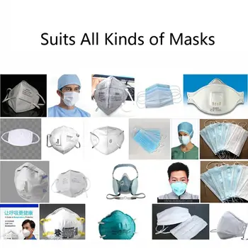 

5Pcs Magic Face Mask Breathable Brackets Mouth Mask Comfortable 3D Nose Shape Anti-fog Mask Frame Holder Reusable