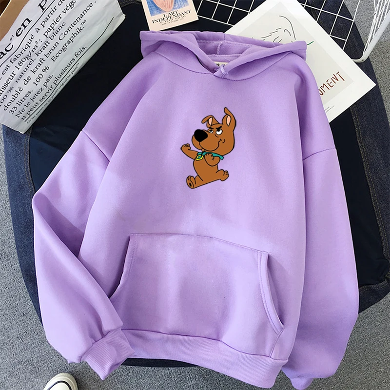 Gran Perro sudadera Kawaii sudaderas con capucha para mujeres ropa con capucha mujer se invierno de las mujeres sudaderas manga completa