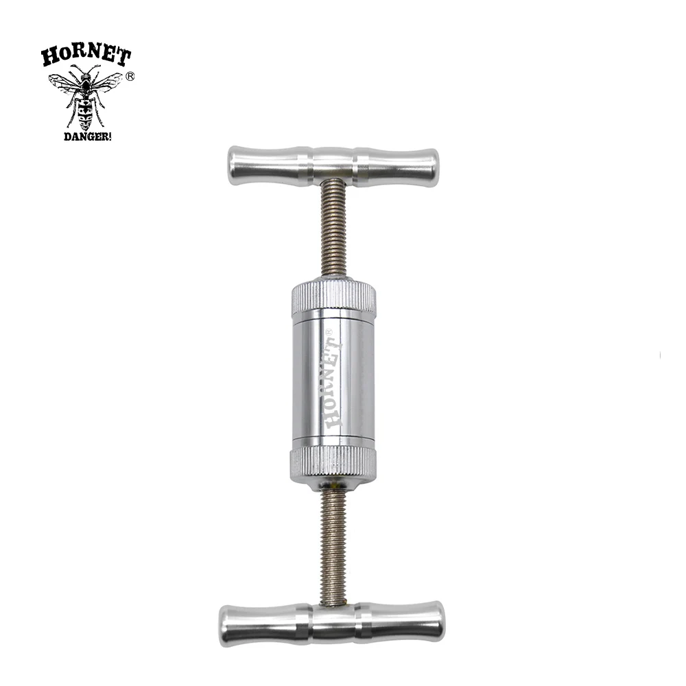 

Hornet H Style Pollen Press Tool Heavy Duty Zinc Two Manual Handle Ultimate Pressure 152MM Metal Pollen Press Compressor