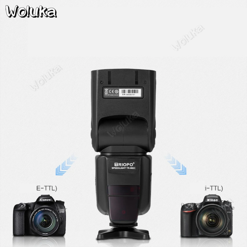 Скоростная световая вспышка для C/N DSLR камеры Высокоскоростная syn ttl автоматическая вспышка GN58 Studio speed lite CD50 T10