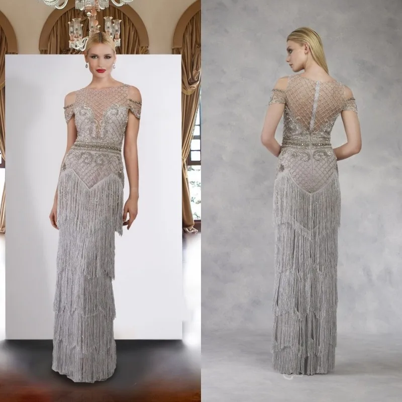2020 Tassel Prom Dresses Kralen Tiered Trompet Avondjurken Custom Made Floor Lengte Mermaid Formele Party Dress 2020 Tassel Prom Dresses Kralen Tiered Trompet Avondjurken Custom Made Floor Lengte Mermaid Formele Party Dress