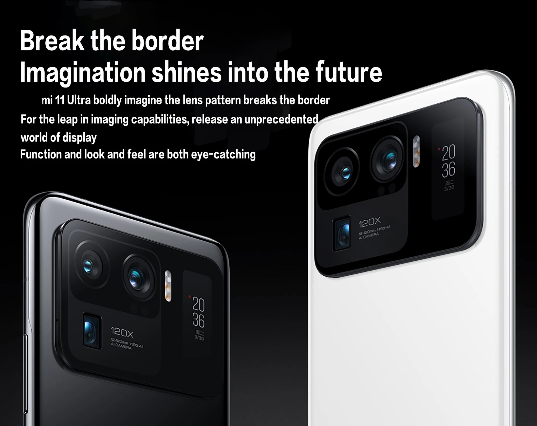 Xiaomi-teléfono inteligente Mi 11 Ultra versión Global, móvil desbloqueado de 7,3 pulgadas, 16GB + 512GB, 24 + 48MP, 4G, 5G, Android - Imagen 2
