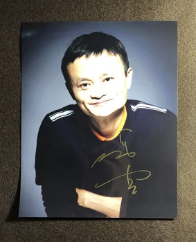 

hand signed Jack Ma autographed photo 8*10 autograph 112019P2