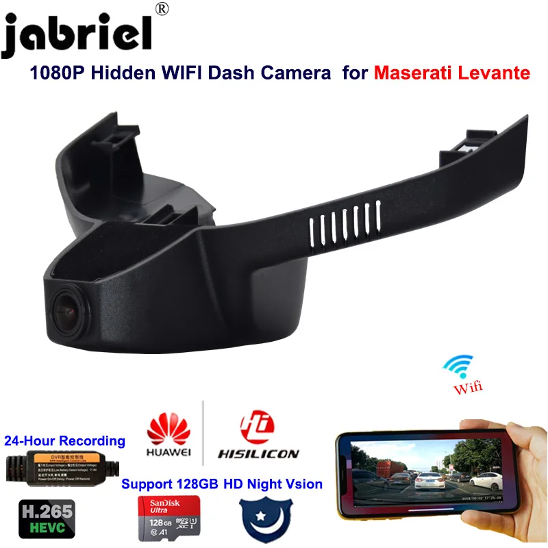 Скрытый видеорегистратор Jabriel 1080P автомобильный с wi-fi автомобильная камера для