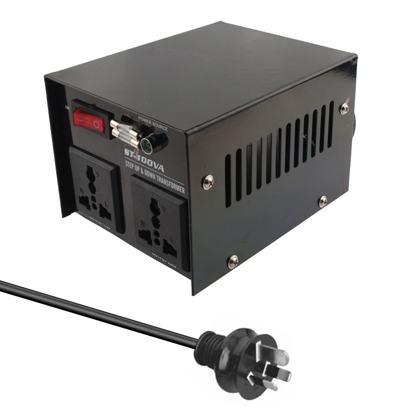Модель ST 100 100W 220V 110V/110V Step Up & Down трансформатор для домашнего использования|transformer