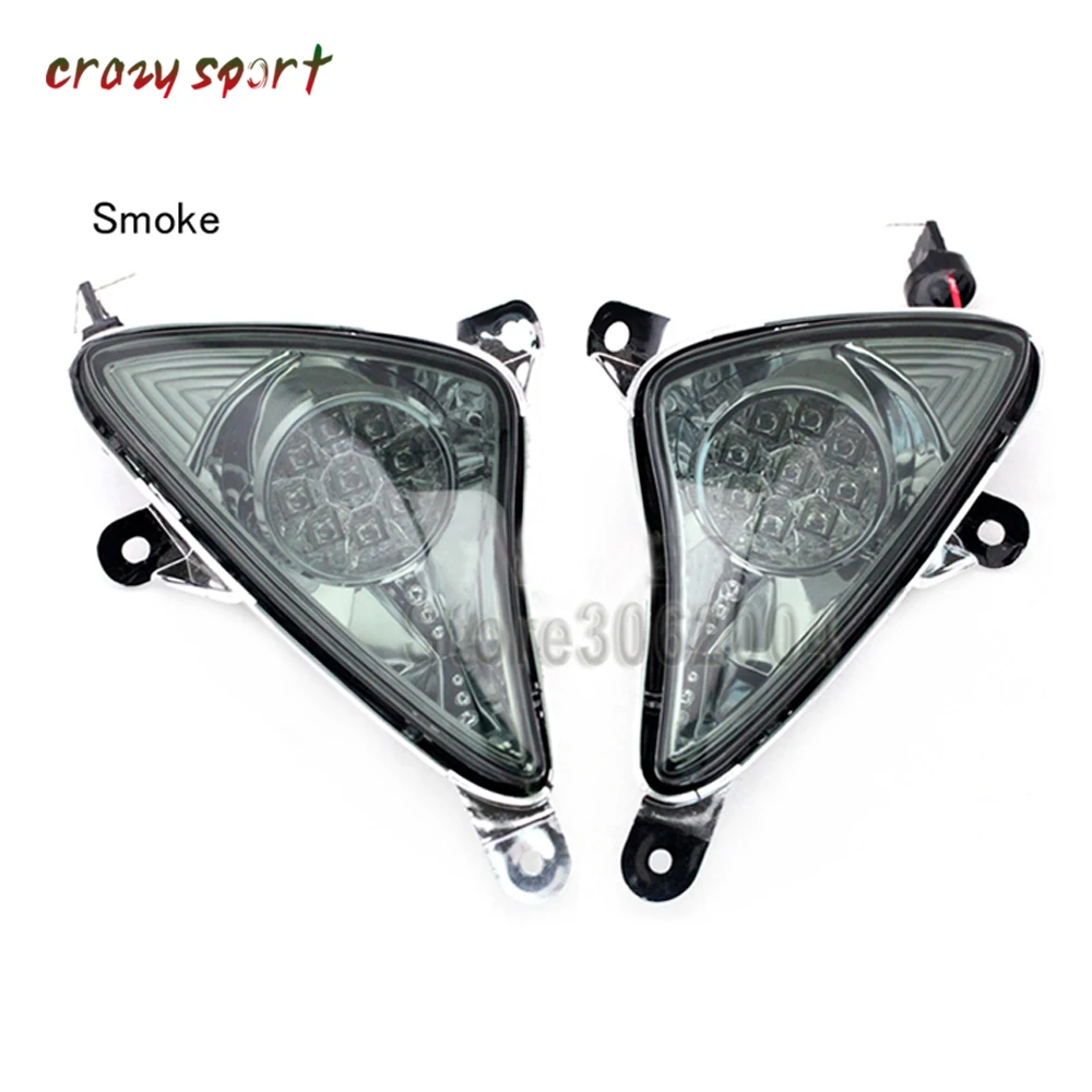  Front LED Turn Signal Indicator Light Lamp For YAMAHA TMAX T-MAX 500 Tmax500 2001-2007 2006 Motorcy - 4000090364695