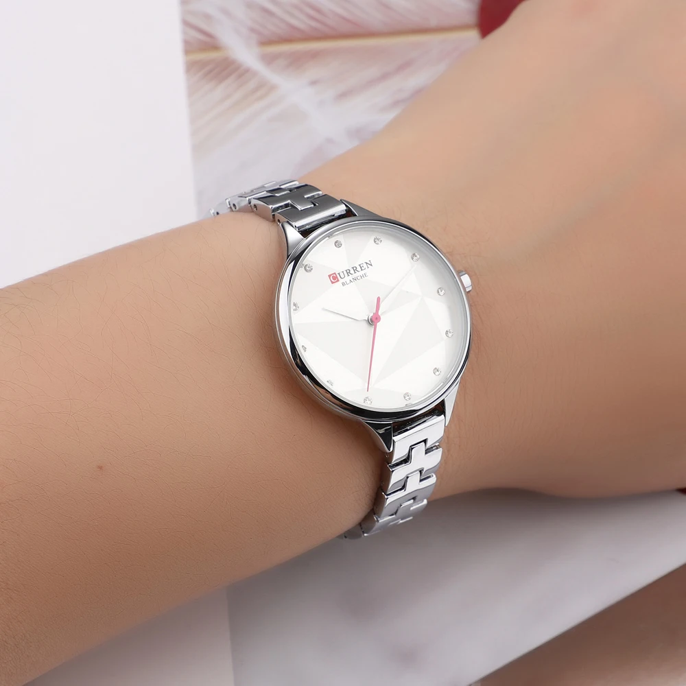CURREN Gold Watch Women Watches Ladies Creative Steel Women's Bracelet Watches Female Clock Relogio Feminino Montre Femme 2019 drop shipping (27)