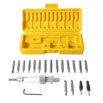

20 In 1 Multifunction Manual Screwdriver Bit Tool Set Precision Swap Drill Bit Set Hand Tool Accessories Driving Repair Tools