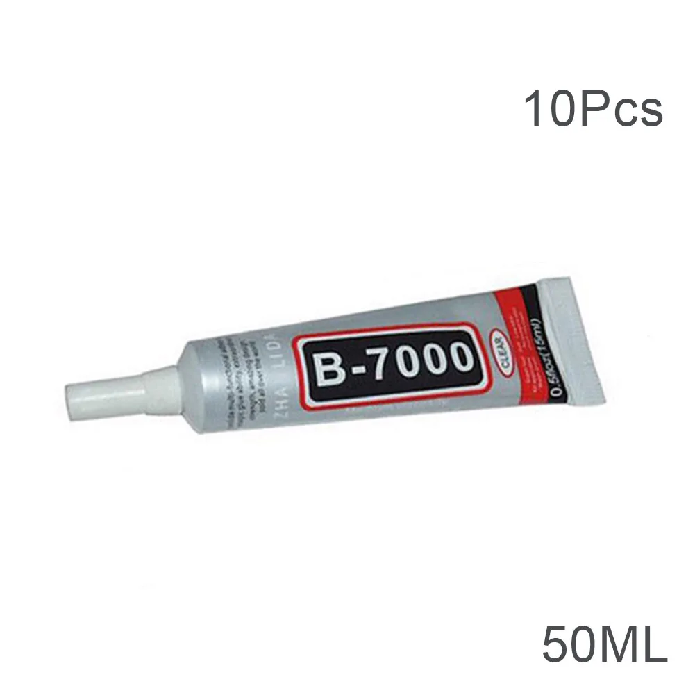 10pcs 50ML Новинка; Лидер продаж 1/4/10 шт. B-7000 клей промышленная клейкая лента для Универсальный амортизирующий бампер для телефона с ювелирные изделия SMD66 - Цвет: 10pcs 50ML