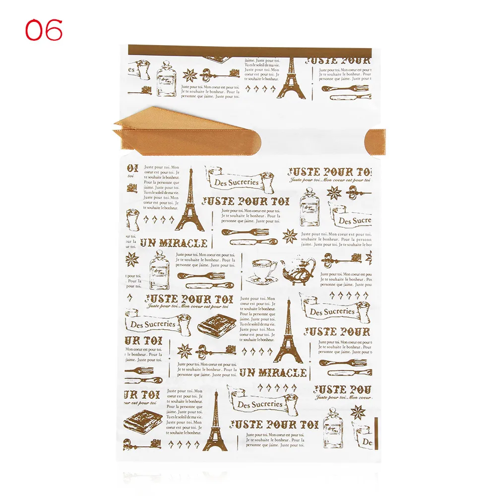 06 -5PCS 1/5 шт. Рождественский подарок сумка мешочек для печенья, конфет в виде снежинок плотная сумка мыло ручной работы сумка-кисет для веселого Рождества Подарки на год - Цвет: 06 -5PCS
