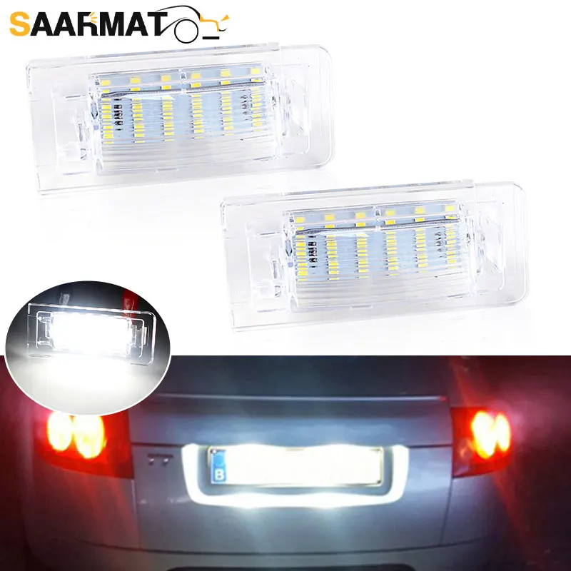 2 Pezzi Led Luci Targa Per Audi Tt 8N Mk1 Audi Roadster 8N9 Audi Tt Coupé 8N3 Lampade Numeriche Accessori Auto