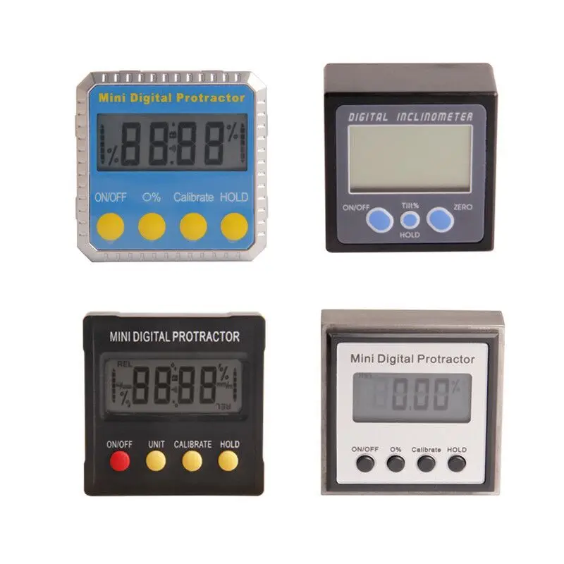 

Precision Digital Tilt Angle Instrument/Electronic Angle Instrument 360-Degree/Digital Display Horizontal Ruler/Digital Display