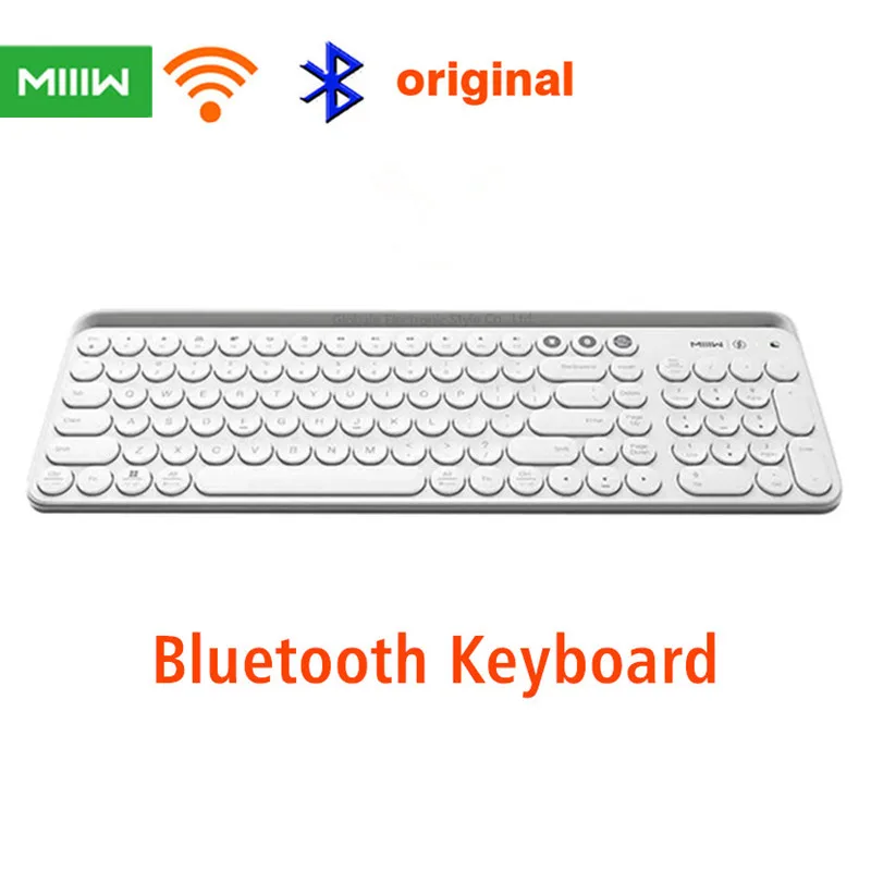 Оригинальная Двухрежимная Bluetooth клавиатура Miiiw 104 клавиши беспроводная 2 4 ГГц