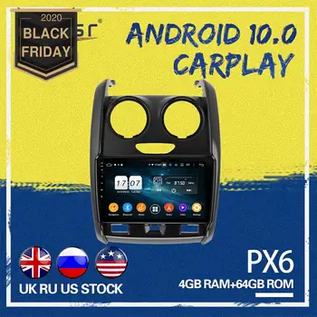 

AOTSR Car gps navi For Renault Duster 2015-2019 Android 10.0 System Car GPS Navigation Touchscreen Octa core Car Radio play