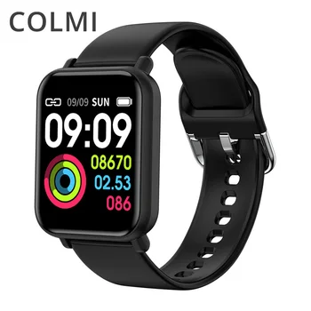 

COLMI Smart Watch IP68 Waterproof Multiple Sports Fitness Tracker Heart Rate Monitor Men and Women Smart clock PK B57 For iPhone