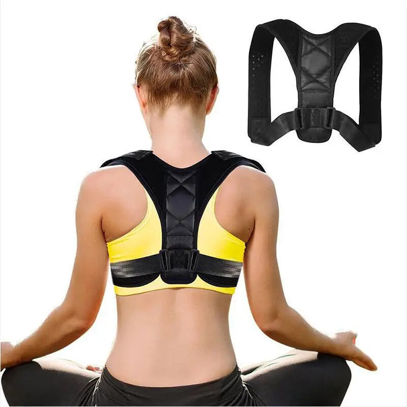 

VIP Dropshipping Adjustable Back Posture Corrector Clavicle Spine Back Shoulder Lumbar Brace Support Belt Posture Correction