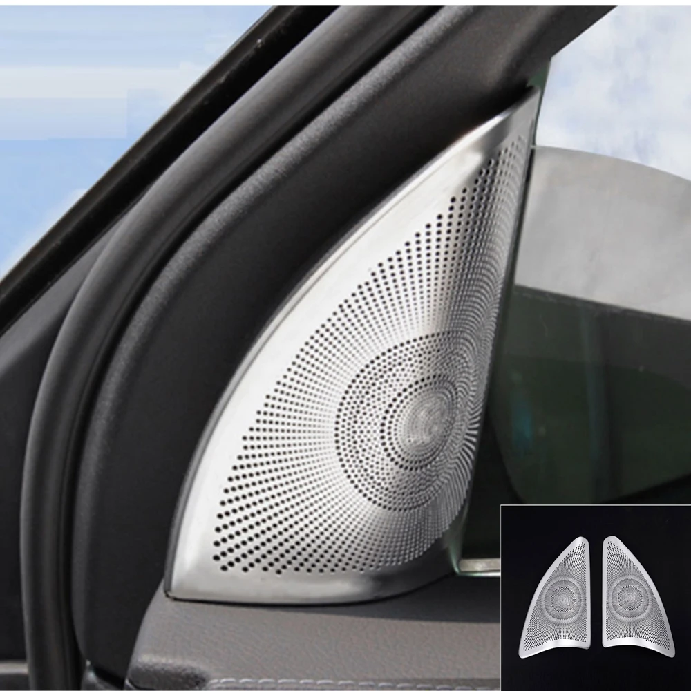 ВЧ динамик крышка наклейка для Mercedes Benz W164 ML GL класс серия передняя дверь Рог