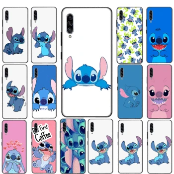 

Silicone TPU Phone Case for Samsung GALAXY A2 Core A3 A5 A6 A7 A8 A9 Plus Cute 3D Cartoon Stitch