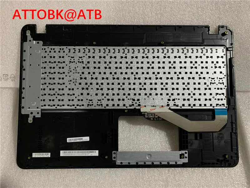 para Asus X540l K540ua X540la F540 X540lj D540u X540sa X540sc R540 Vm520u Fl5700u R540s C520u Teclado com Quadro Descanso de Mãos sp la - Imagem 3