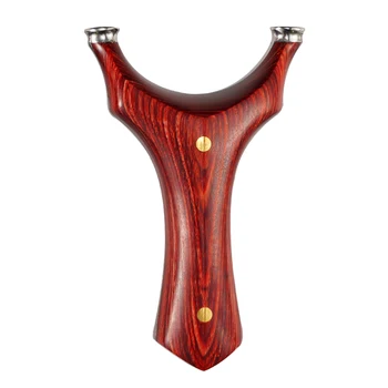 

Powerful Wooden Slingshot Hunting Bow Sling Shot Catapult for Outdoor Shooting Fishing New High Quality Slingshot Bow