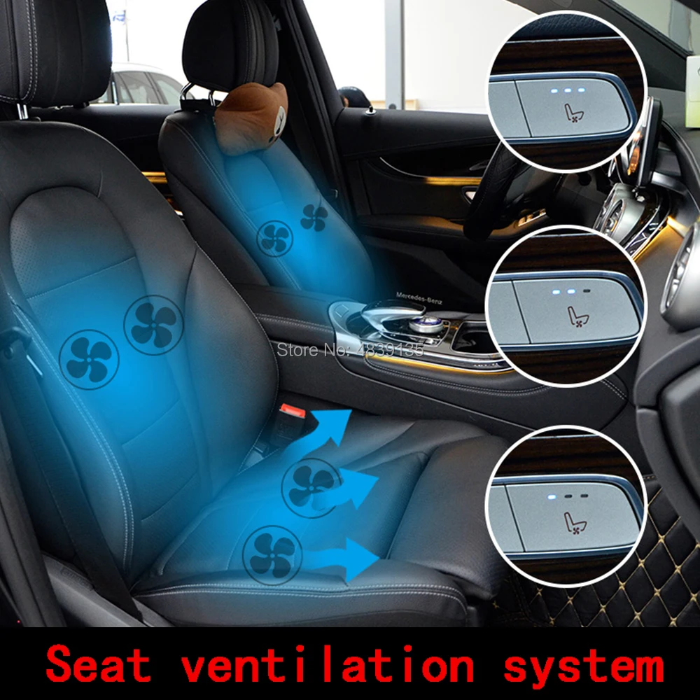 Ventilation And Cooling Adjustment System For Mercedesbenz C / Glc