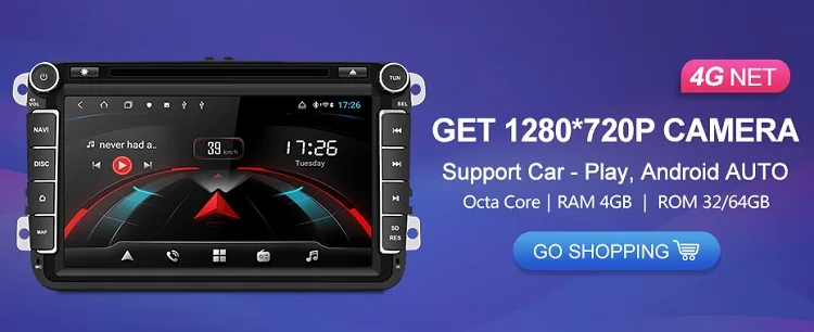 Best Isudar Two Din Car Multimedia Player Android 9 Auto Radio For Skoda/Seat/Volkswagen/VW/Passat b7/POLO/GOLF 5 6 DVD GPS 4 Cores 0