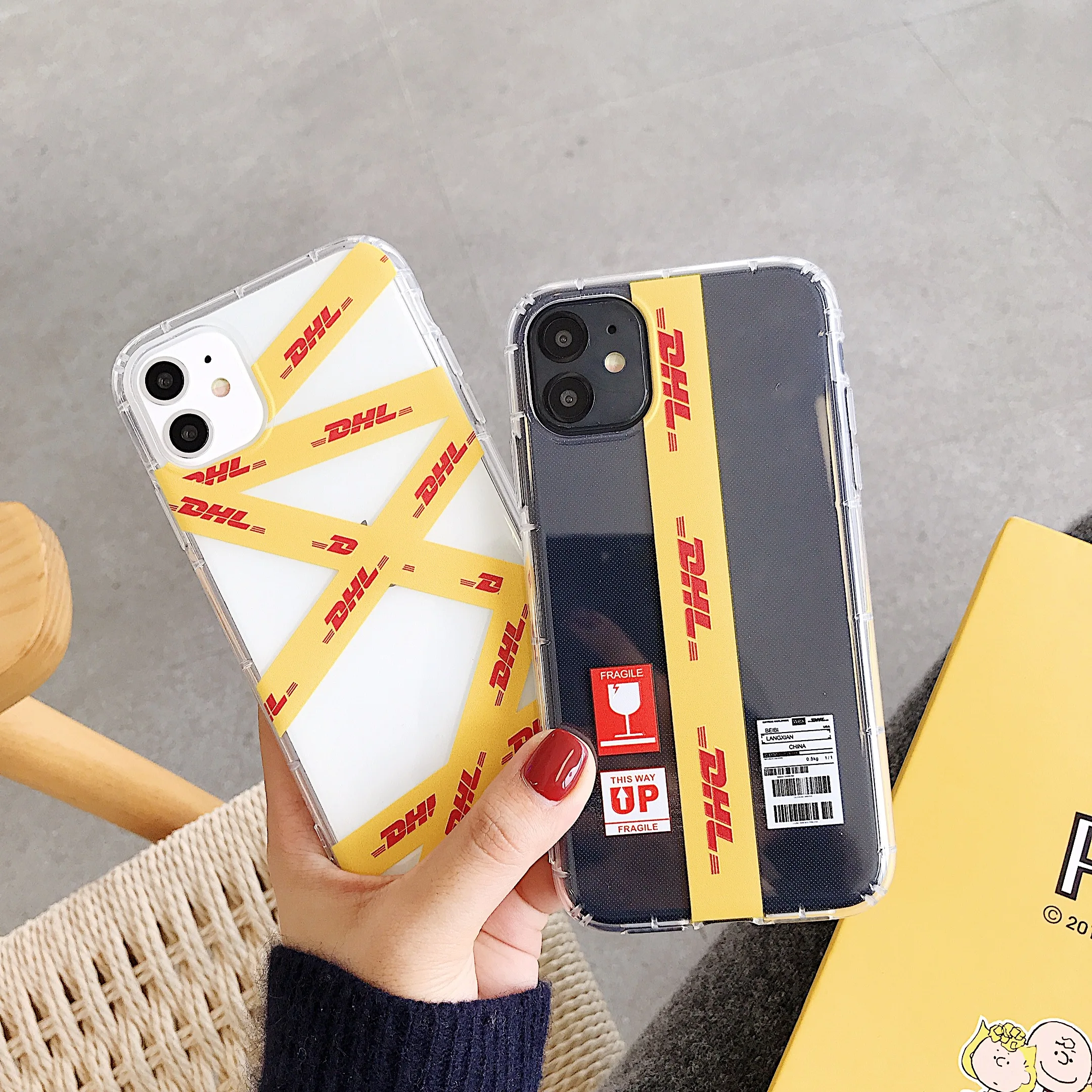 Dhl индивидуальный чехол для телефона с парным рисунком Iphone X 11 pro Xs Max Xr 10 8 7 6 6s Plus