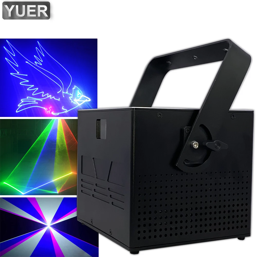 Лазерный сканер DMX512 RGB 4 Вт проектор со сценическим освещением для вечерние