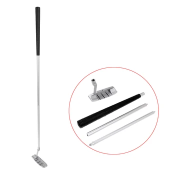 

Portable Folding Golf Club Rubber Non-Slip Grip Right Hand Golf Putter Collapsible Golf Putter 35 ' for Golf Putting Practice