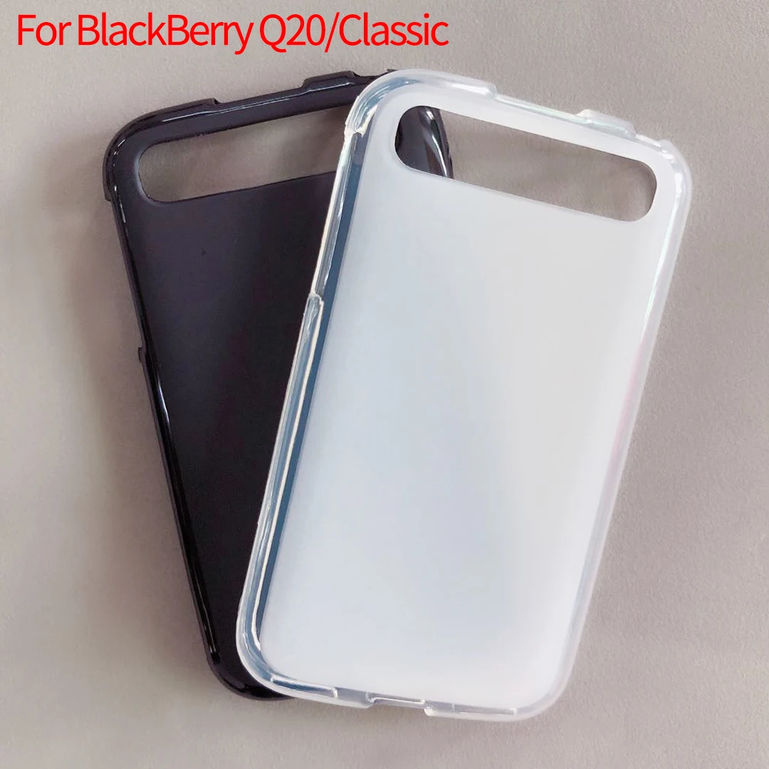 Custodia Morbida Opaca In Tpu Per Blackberry Classic Q20 Q10 Z10 Dtek50 Cover Posteriore Sottile In Silicone
