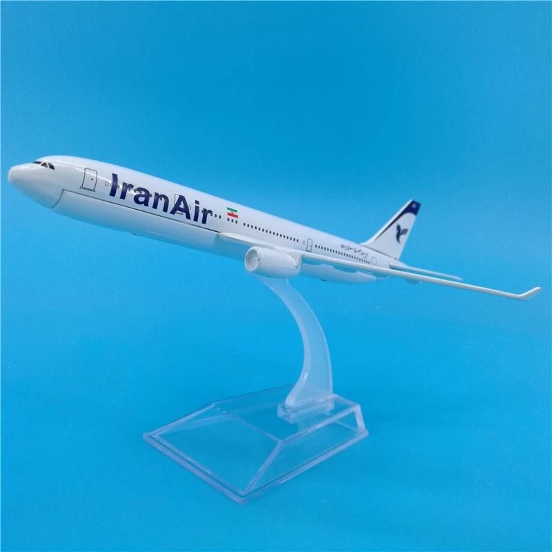 16 см масштаб 1:400 Airbus A330 модель Iran Air airlines с базовым сплавом пластиковый самолет коллекционный дисплей коллекция моделей