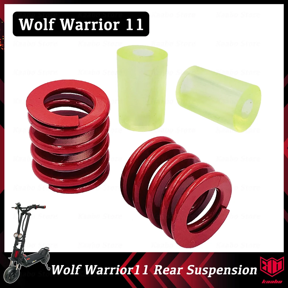 Rear Shock Absorber Suspension Spring Rubber PU Bar Kaabo Wolf Warrior Scooter Electric Skateboard Wolf Warrior King