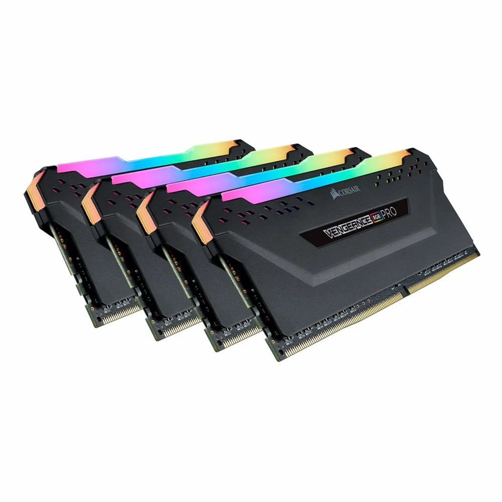 Оперативная память CORSAIR DDR4 PC4 8 гб 16 RGB PRO DIMM для настольного компьютера с