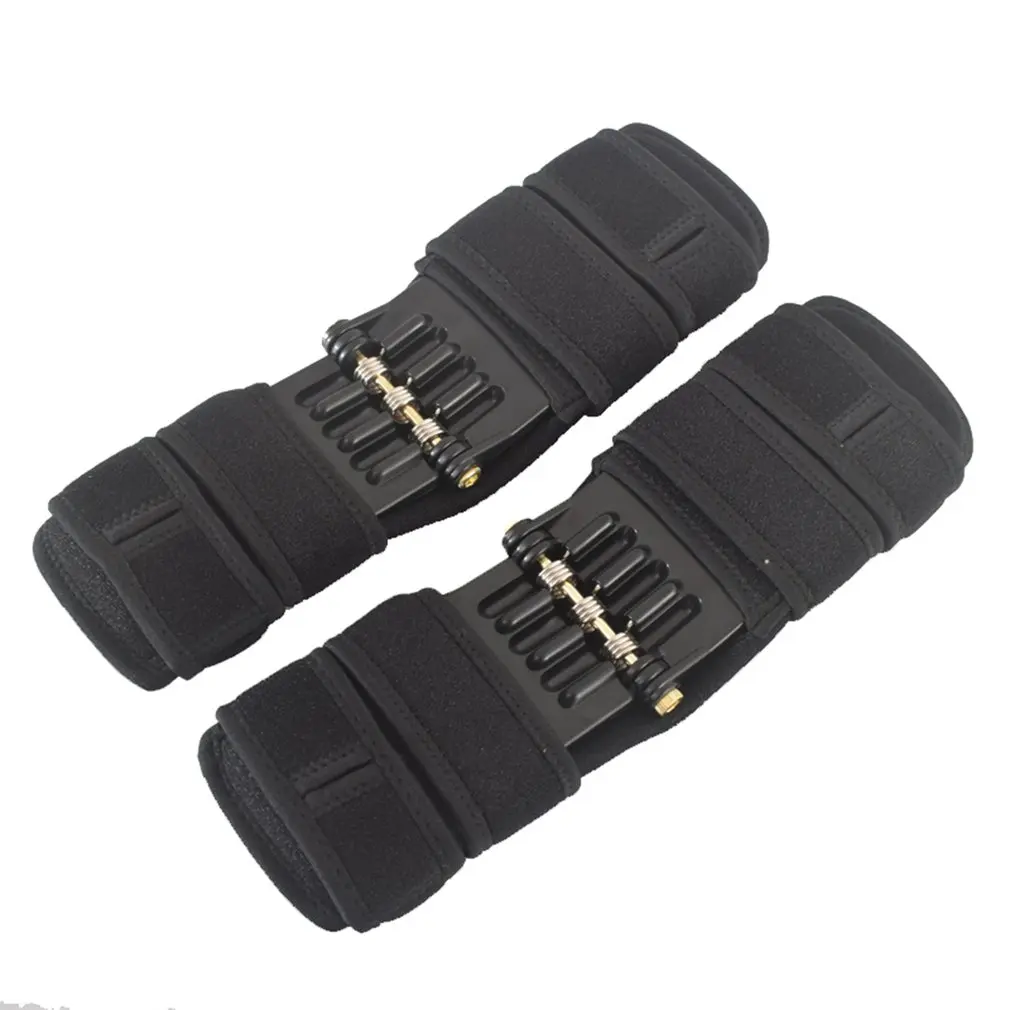 

2Pcs Power Lift Joint Support Knee Pads Breathable Non-slip Powerful Rebound Force Knee booster Joint Support Knee Pads