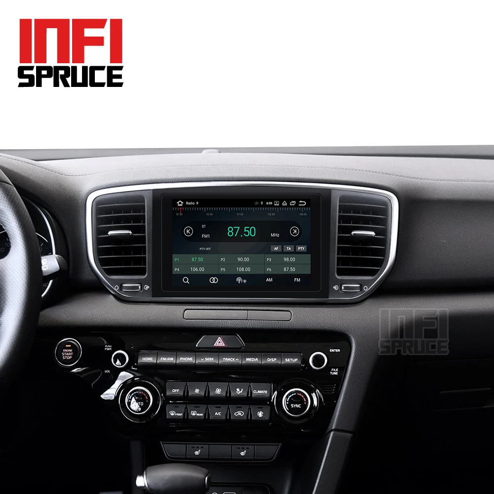 Cheap android 9.0 car dvd for KIA KX5 2018 2019 with car radio car stereo multimedia player navigation media player gps navigation 5